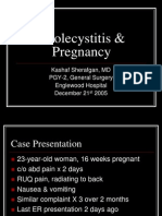 Cholecystitis & Pregnancy - KSherafgan