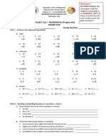 Numerates GRADE 5 Edit