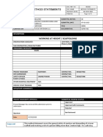 Method Statements 02 - Work at Height