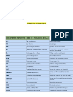 Terminos Siglas Obd II