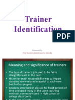 Trainer Identification: Prof. Suchitra Satishchandra Mendke