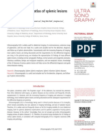 Ultrasonographic Atlas of Splenic Lesions