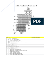 2005-2010 Volkswagen Touareg Fuse Box Diagram