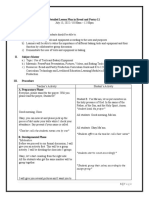 Detailed Lesson Plan in Bread and Pastry 11