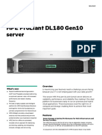 Hpe Proliant Dl180 Gen10 Server: What'S New