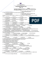 3rd Quarter Periodical Test Tle - Vi: Name: - Score