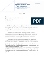 CA UI Fraud Letter To CA EDD Follow Up