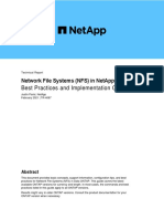 Network File Systems (NFS) in Netapp Ontap: Best Practices and Implementation Guide