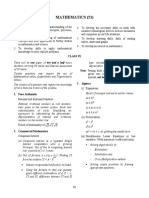 Mathematics (51) : Aims