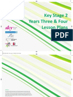 Key Stage 2 Years Three & Four Lesson Plans