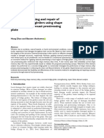 Local Strengthening and Repair of Concrete Bridge Girders Using Shape Memory Alloy Precast Prestressing Plate