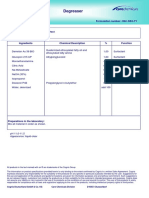 Degreaser - Demelan AU 39 BIO II. - HSC-DEG-F1