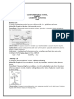 Activity-1.4: Materials Required Procedure