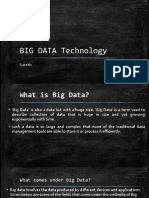 BIG DATA Technology: Subtitle