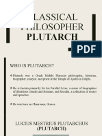 Classical Philosopher: Plutarch