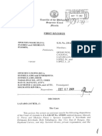 Sps Flores vs. Sps Estrellado GR 251669 PDF