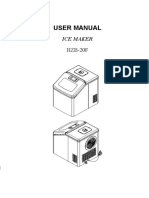 Ice Machine 20F English Manual PDF