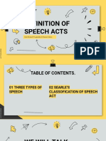 Speech Act