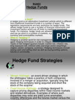 Hedge Funds: - What Is A Hedge Fund?