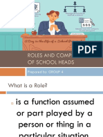 Roles and Competencies of School Heads