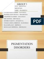 Pigmentation Disorders