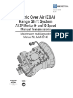 Electric Over Air (EOA) Range Shift System All ZF Meritor 9 and 10speed