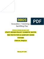 Excavation & Trenching Plan