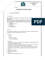 10-Slump and Compacting Factor of Fresh Concrete