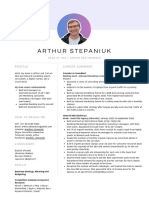 Head of SEO - Arthur Stepaniuk