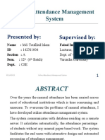 Project Presentation (142311004) Final