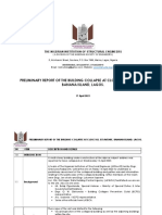 NIStructE - Banana Island Building Collapse - Preliminary Report