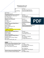 MetLife Medical Providers List As of 20 Feb 2021 PDF