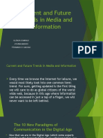 Current and Future Trends in Media and Information GROUP 2