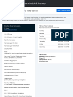 Kaval Byrasandra - KHB Colony: 180 Bus Time Schedule & Line Map