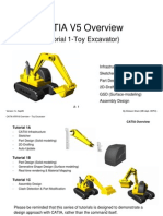 CATIA Toy Excavator