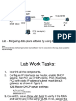 Lab6 - Mitigating Data Plane Attacks by Using ACL