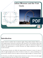 Chapter 3 Radian Measure The Unit Circle