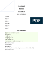 R.K. Maths Final Exams