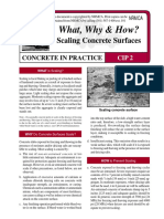 Cip-02 - Scaling Concrete Surfaces