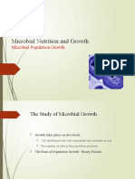 Microbial Nutrition and Growth