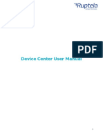 Device Center User Manual