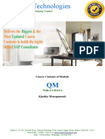 0011 Ucpl Sap QM s4 Hana Syllabus