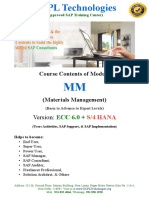 0005 SAP MM With S4 HANA Syllabus UCPL Technologies