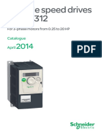 Variable Speed Drives Altivar 312: Catalogue April