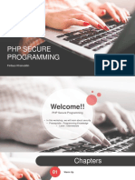 Secure Coding - PHP v.1.1