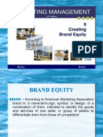 Chapter 9 Creating Brand Equity