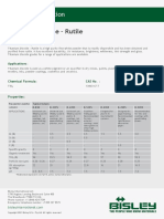 Titanium Dioxide Rutile Grades TDS