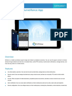 UNV EZView Mobile Surveillance App Datasheet - V1.7