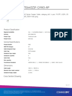 1-1859218-4 Product Specification COMMSCOPE UTP 6A