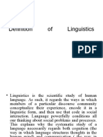 Materi Linguistics Prtmuan Ke IV